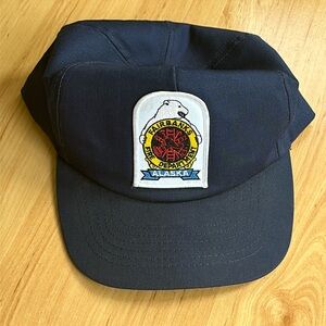 Fairbanks Alaska Fire Department Hat Vintage
